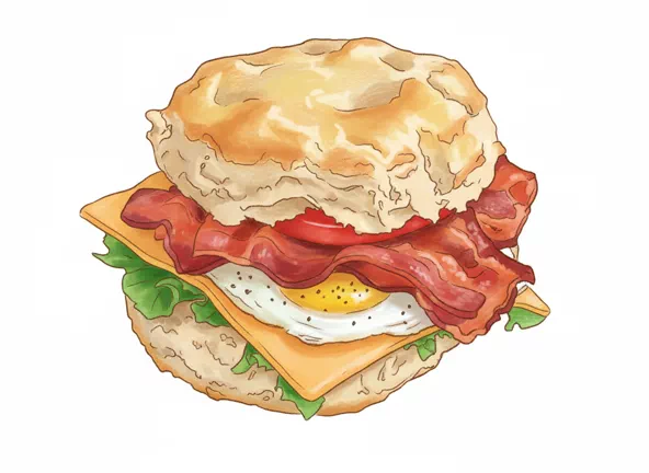 breakfast sandwich