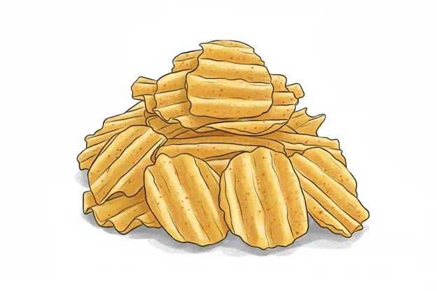barbecue potato chip