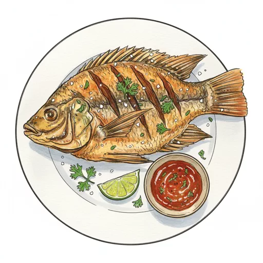 fried tilapia