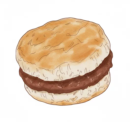 sausage biscuit