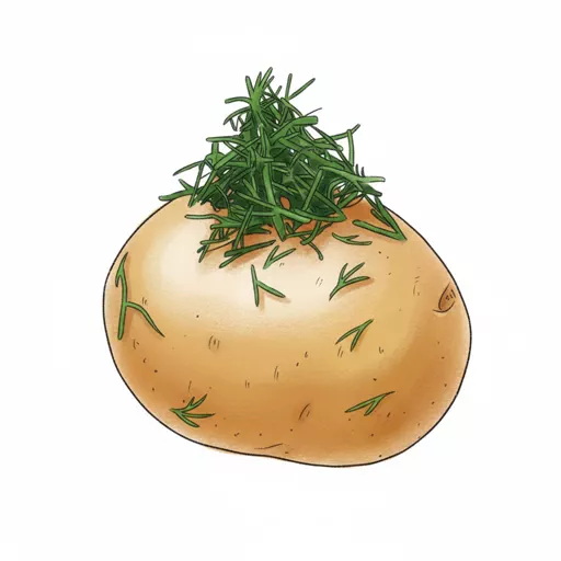 boiled potato