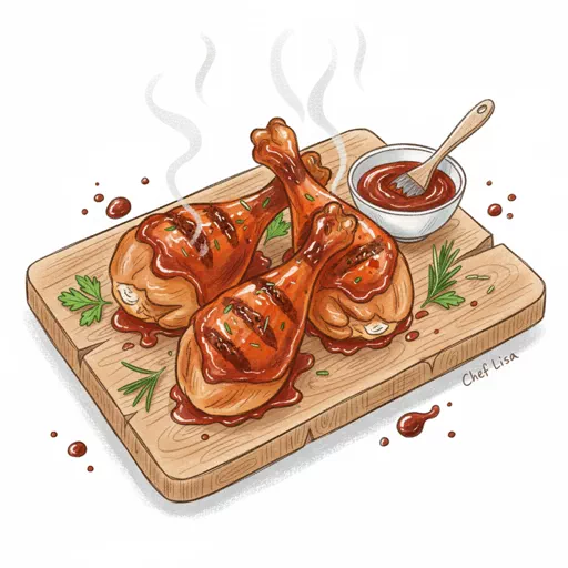 bbq chicken legs