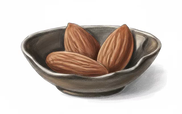 chocolate almonds