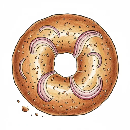 onion bagel
