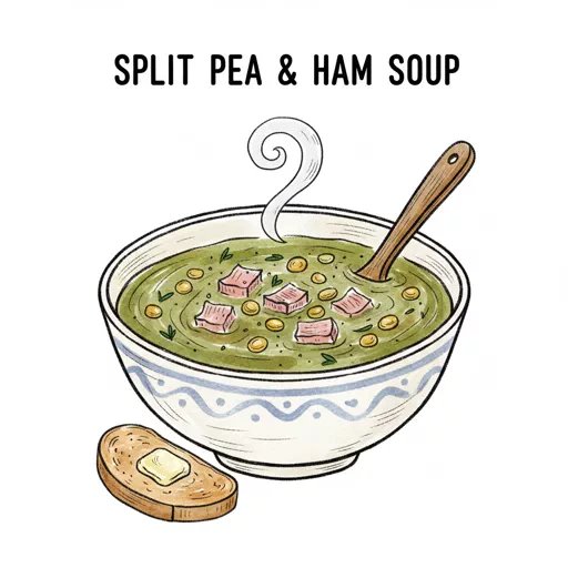 split pea and ham soup