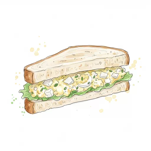 egg salad sandwich