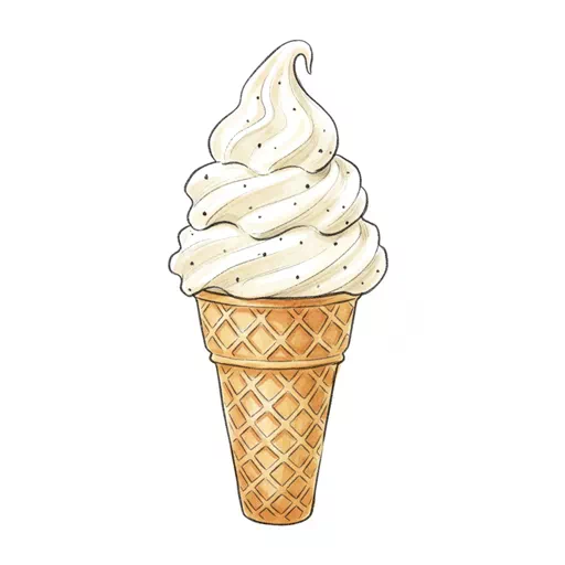 vanilla soft serve