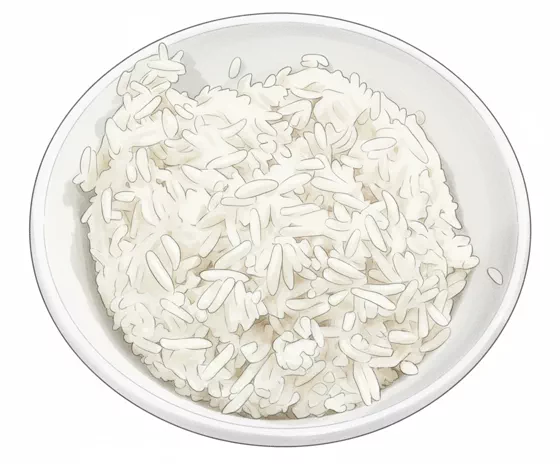 white rice
