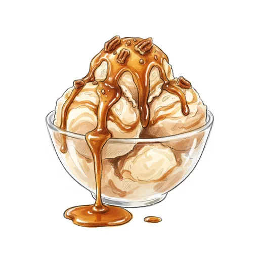 caramel gelato
