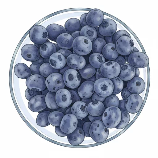 frozen blueberries