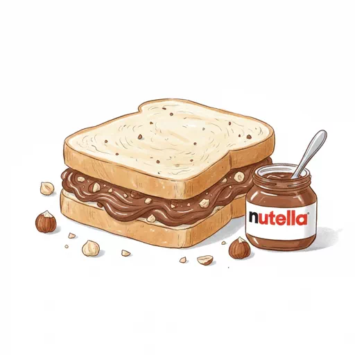 nutella sandwich