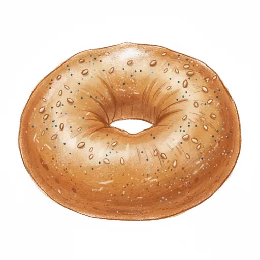whole wheat bagel