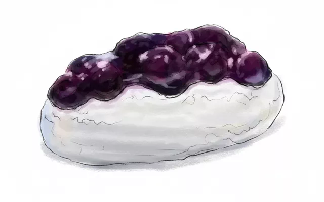 blueberry yogurt