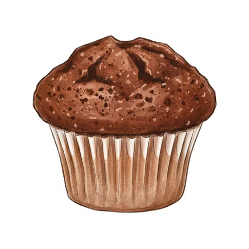 chocolate cupcake no frosting