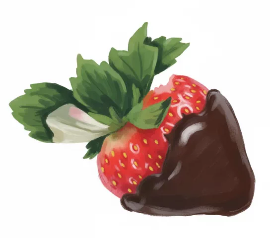 chocolate covered strawberry