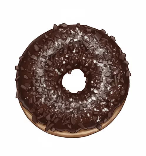 chocolate donut