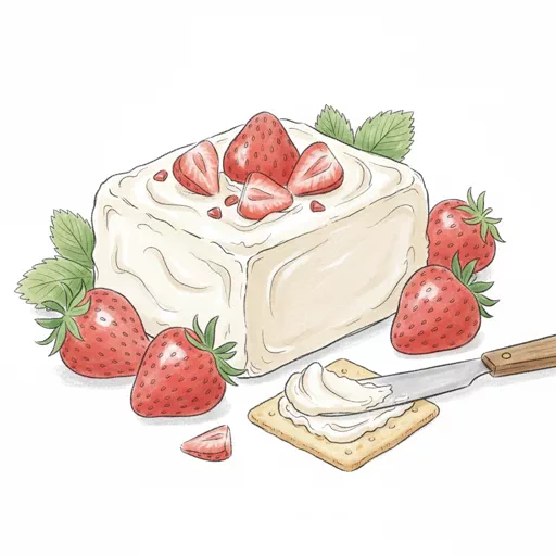 cream cheese strawberry