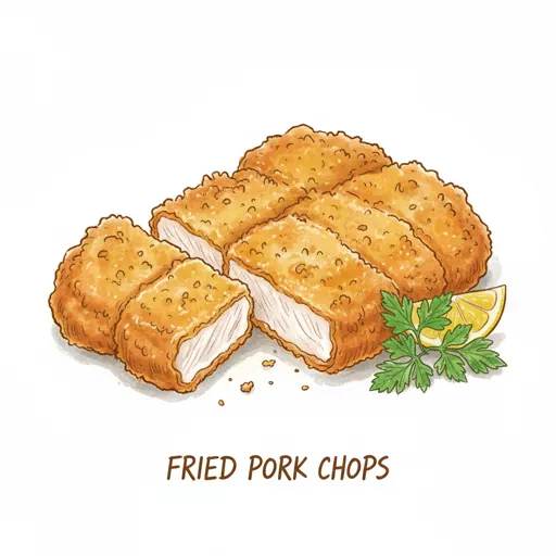 fried pork chops