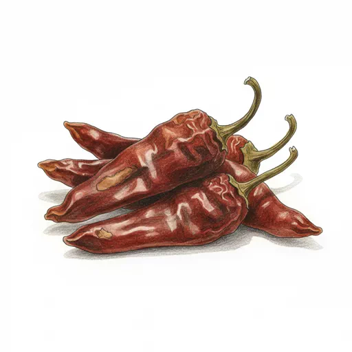 dried ancho chili peppers