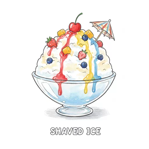 shaved ice