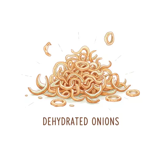 dehydrated onions