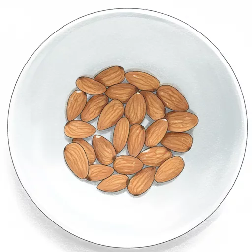 almonds raw