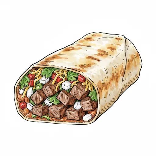 burrito carne asada