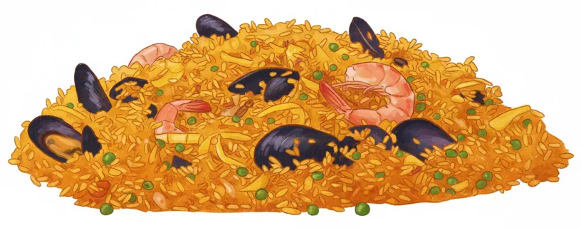 seafood paella