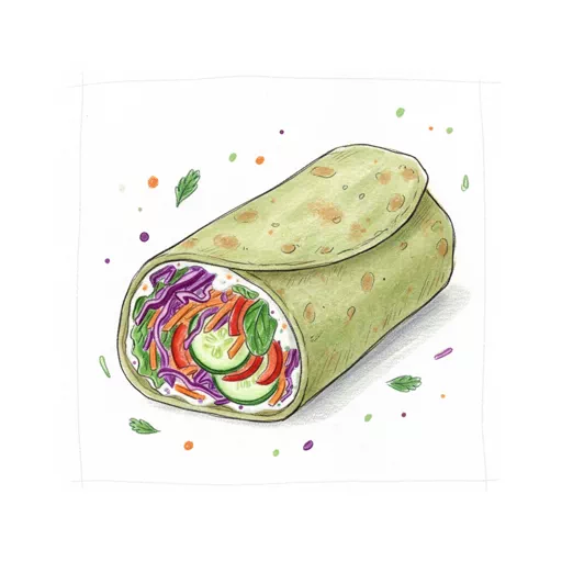 veggie wrap