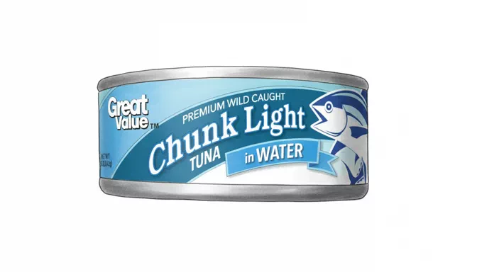 tuna in water