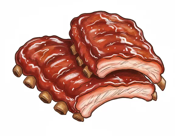 pork ribs Nutrition Facts & Calories | Food Encyclopedia