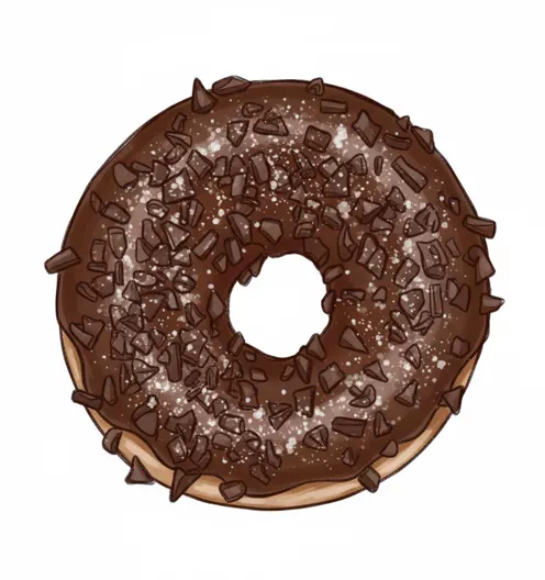 chocolate doughnut