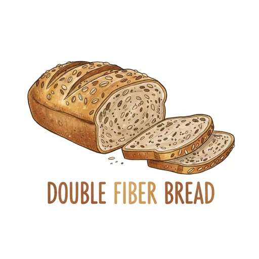 double fiber bread