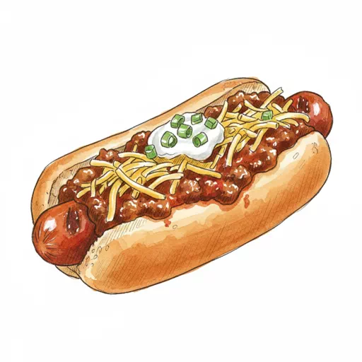 chili cheese dog