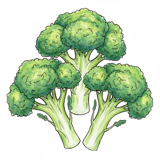 broccoli crowns