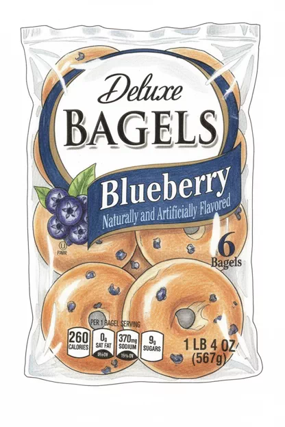 blueberry bagel