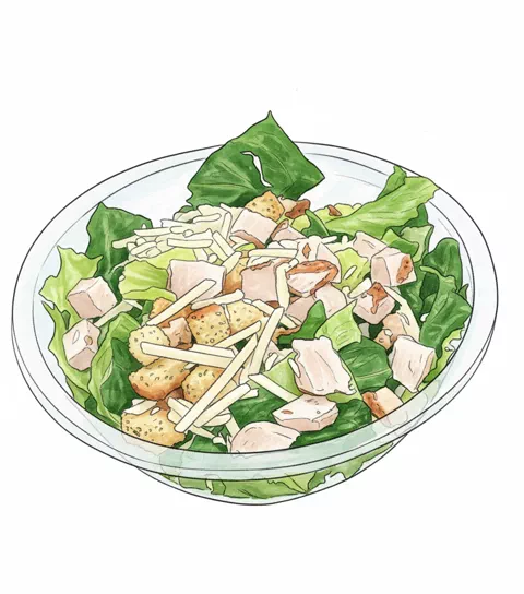 chicken caesar salad