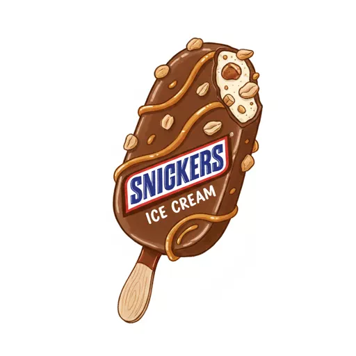snickers ice cream bar