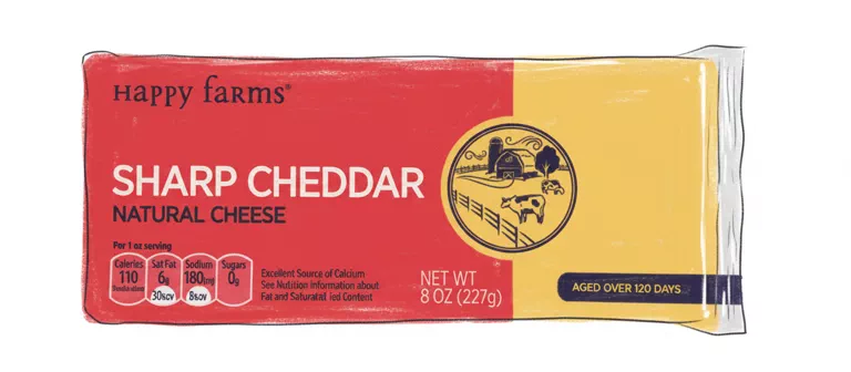 sharp cheddar cheese