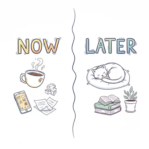 now and later