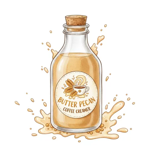 butter pecan coffee creamer