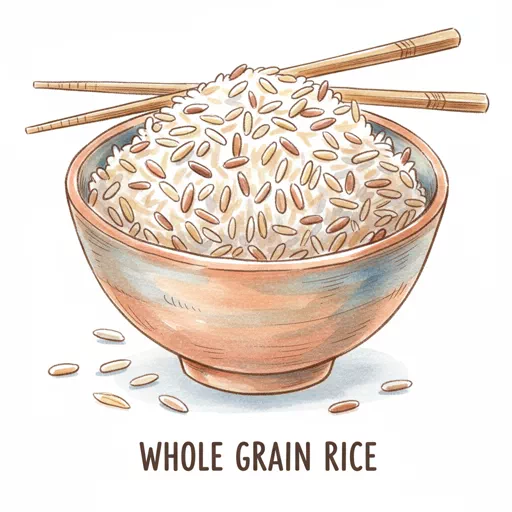 whole grain rice
