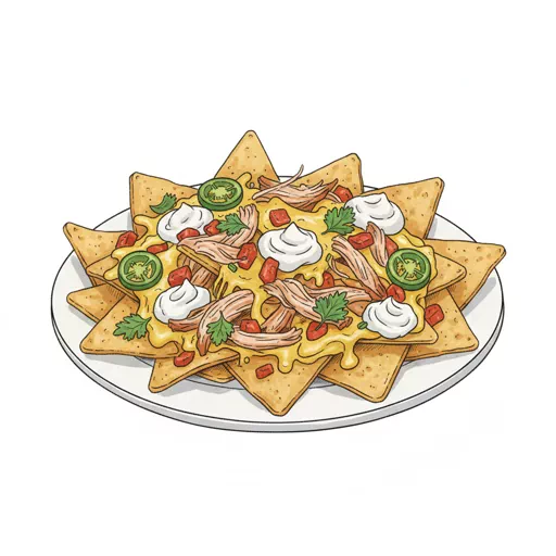 chicken nachos