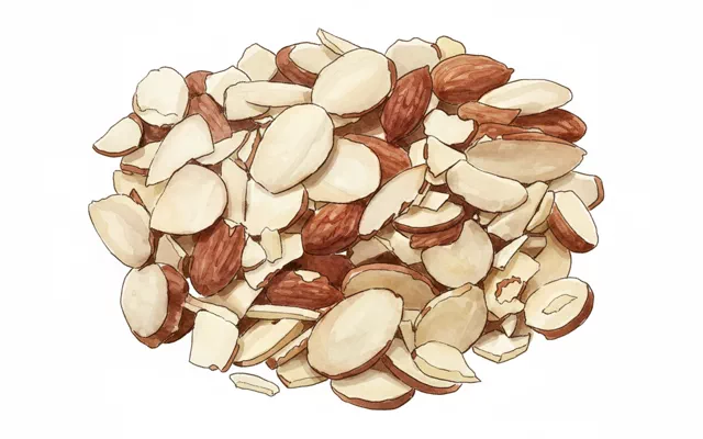 sliced almonds