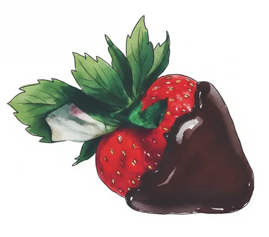 chocolate strawberries