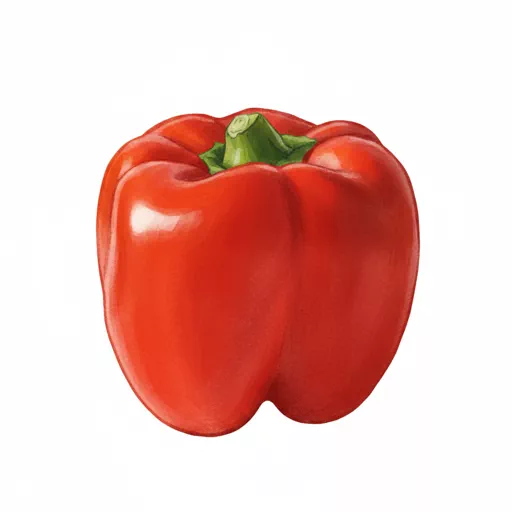 raw red pepper