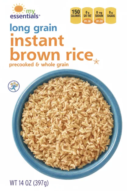 cooked brown rice