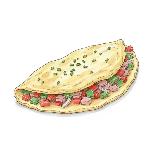 egg white denver omelette