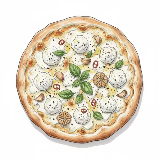 white pizza