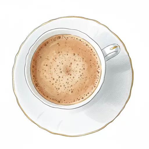 coffee with creamer